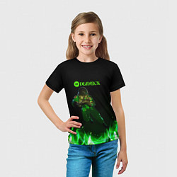 Футболка детская Viscous Deadlock, цвет: 3D-принт — фото 2