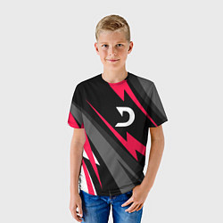 Футболка детская Deadlock graffity splash, цвет: 3D-принт — фото 2