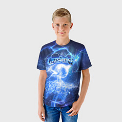 Футболка детская Supercharged - The offspring, цвет: 3D-принт — фото 2