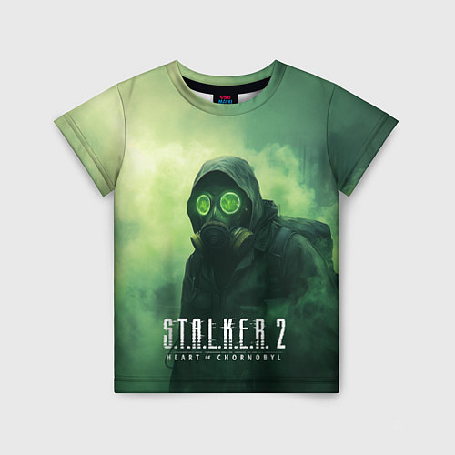 Детская футболка Stalker 2 сердце Чернобыля / 3D-принт – фото 1