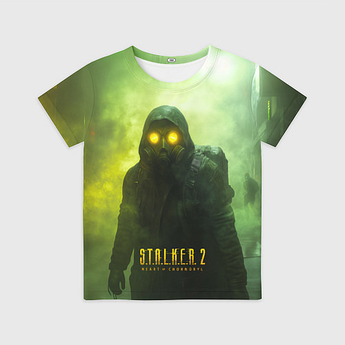 Детская футболка Stalker 2 ядовитый дым / 3D-принт – фото 1