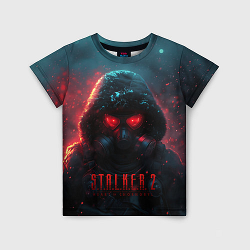 Детская футболка Stalker 2 аномальная зона / 3D-принт – фото 1