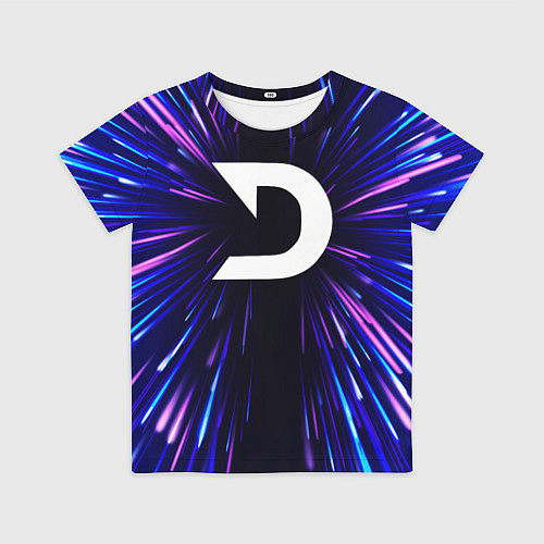 Детская футболка Deadlock neon energy / 3D-принт – фото 1