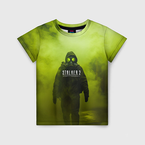 Детская футболка Stalker кислотный туман / 3D-принт – фото 1