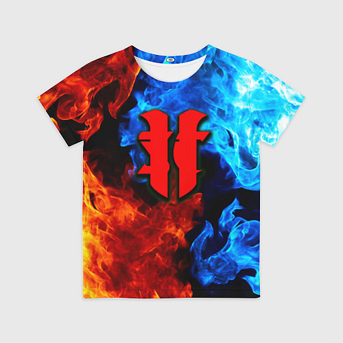 Детская футболка Starcraft fire steel / 3D-принт – фото 1