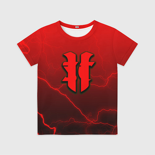 Детская футболка Starcraft молнии / 3D-принт – фото 1