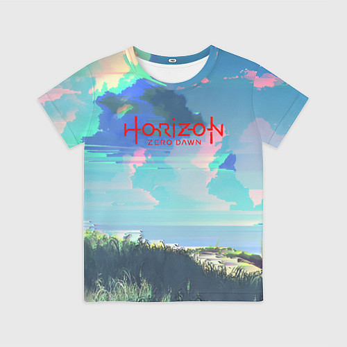 Детская футболка Horizon: Zero Dawn game steel / 3D-принт – фото 1