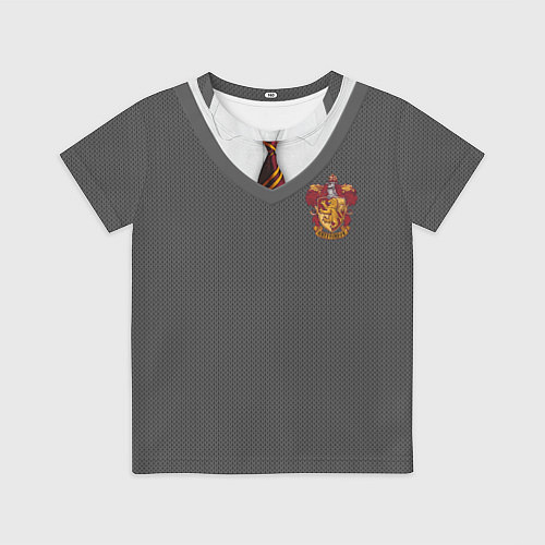 Детская футболка Форма Гриффиндора / 3D-принт – фото 1