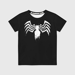 Футболка детская Venom - logo, цвет: 3D-принт
