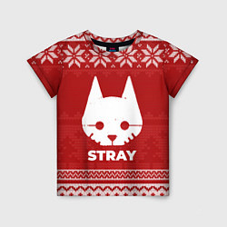 Футболка детская Новогодний Stray, цвет: 3D-принт
