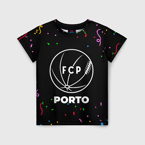 Детская футболка Porto конфети / 3D-принт – фото 1