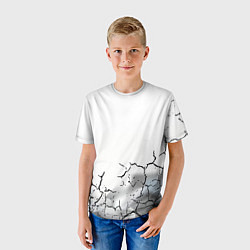 Футболка детская Одинокий борец на просторах, цвет: 3D-принт — фото 2