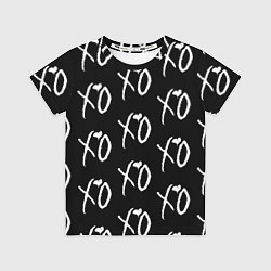 Футболка детская The Weeknd XO, цвет: 3D-принт