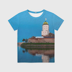 Футболка детская Выборгский замок, цвет: 3D-принт