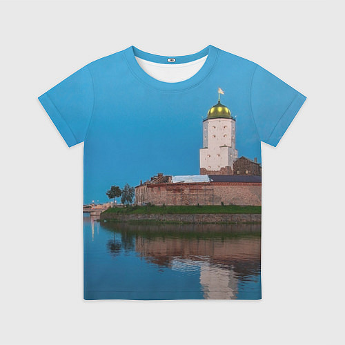 Детская футболка Выборгский замок / 3D-принт – фото 1