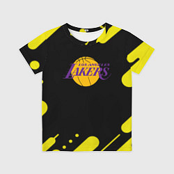 Футболка детская Lakers club, цвет: 3D-принт