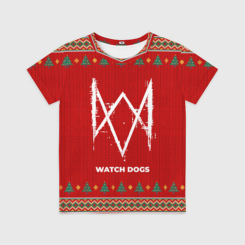 Детская футболка Watch Dogs new year / 3D-принт – фото 1