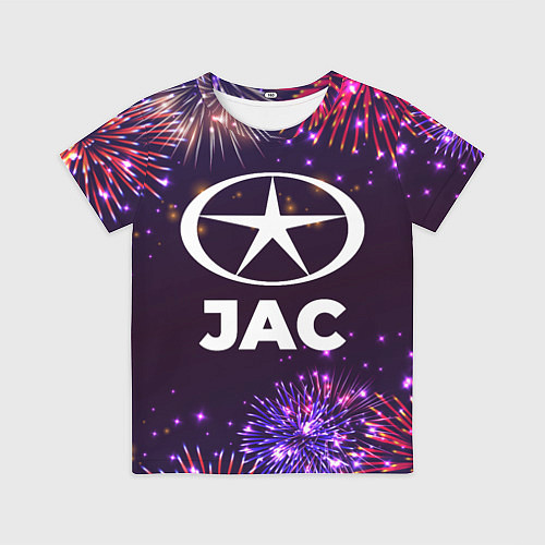 Детская футболка Праздничный JAC / 3D-принт – фото 1