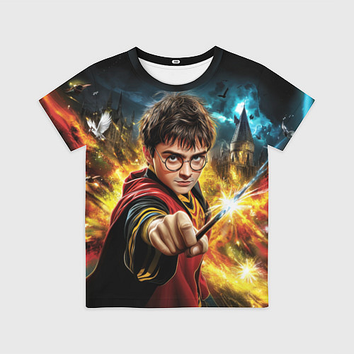 Детская футболка Гарри Поттер и магия / 3D-принт – фото 1