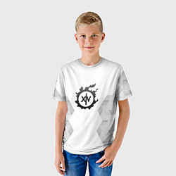 Футболка детская Final Fantasy white poly, цвет: 3D-принт — фото 2