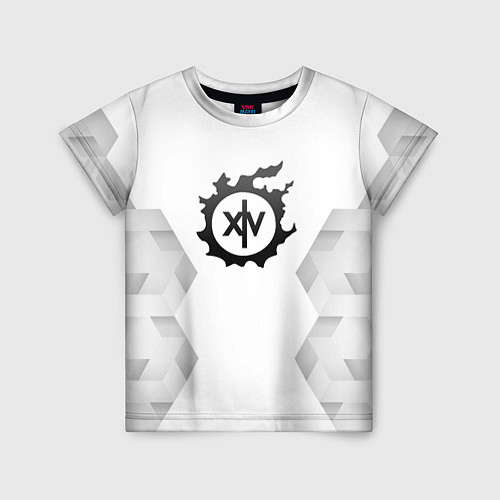 Детская футболка Final Fantasy white poly / 3D-принт – фото 1