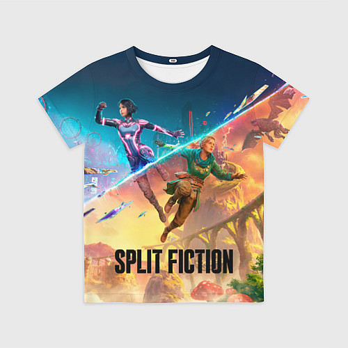 Детская футболка Главные герои Split fiction / 3D-принт – фото 1