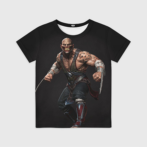 Детская футболка Mortal kombat - baraka / 3D-принт – фото 1