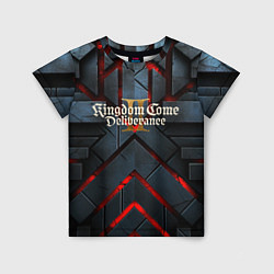 Футболка детская Kingdom Come Deliverance 2 каменные плиты, цвет: 3D-принт