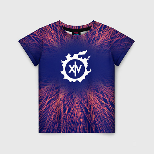 Детская футболка Final Fantasy red energy / 3D-принт – фото 1