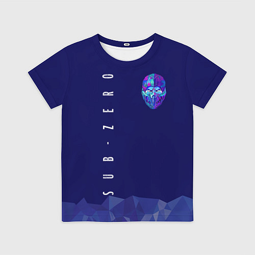 Детская футболка Mortal Kombat - Саб-Зиро / 3D-принт – фото 1