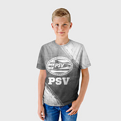 Футболка детская PSV - grey gradient, цвет: 3D-принт — фото 2