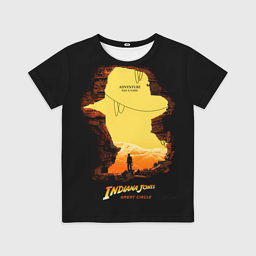 Детская футболка Indiana Jones and the Great Circle / 3D-принт – фото 1