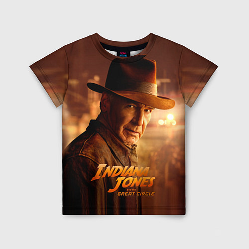 Детская футболка Indiana Jones and the Great Circle / 3D-принт – фото 1