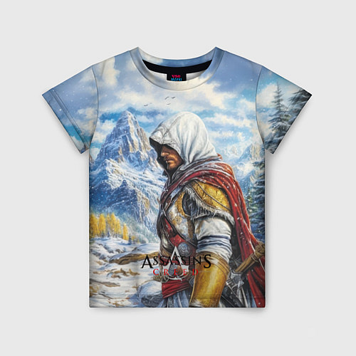 Детская футболка Assassins Creed winter / 3D-принт – фото 1
