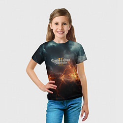 Футболка детская Kingdom Come Deliverance 2 лого на небе, цвет: 3D-принт — фото 2