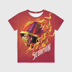 Футболка детская Мортал Комбат - Скорпион, цвет: 3D-принт