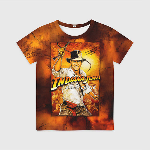 Детская футболка Indiana Jones and the Great Circle / 3D-принт – фото 1