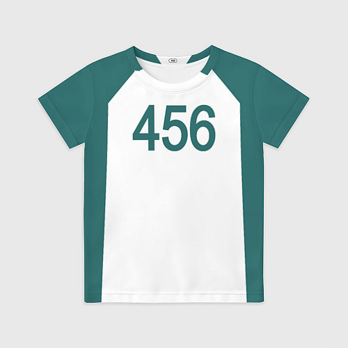 Детская футболка Форма номер 456 / 3D-принт – фото 1
