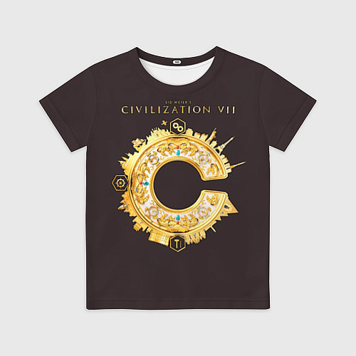 Детская футболка Civilization VII / 3D-принт – фото 1
