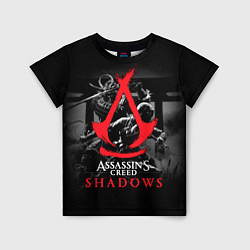 Детская футболка Assassins Creed Shadows - samurai