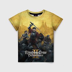 Футболка детская Сражение Kingdom come 2 deliverance, цвет: 3D-принт