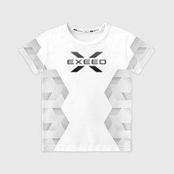 Футболка детская Exeed white poly, цвет: 3D-принт