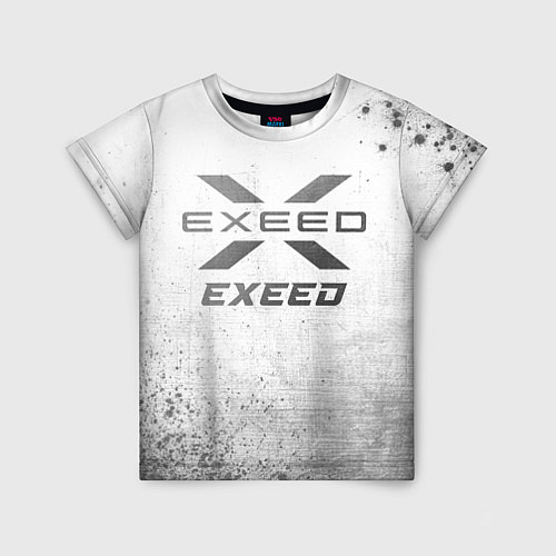 Детская футболка Exeed - white gradient / 3D-принт – фото 1