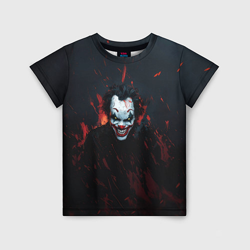 Детская футболка Джокер в огне / 3D-принт – фото 1