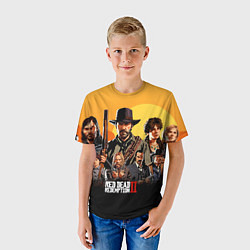 Футболка детская Red Dead Redemption 2, цвет: 3D-принт — фото 2