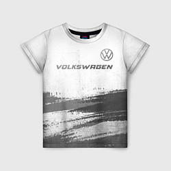 Детская футболка Volkswagen - white gradient посередине