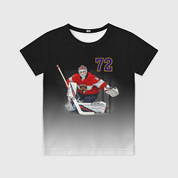 Футболка детская Sergey Bobrovsky is goalkeeper of the Florida Pant, цвет: 3D-принт