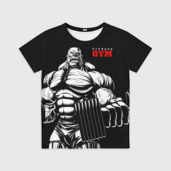 Футболка детская Fitness GYM - jock, цвет: 3D-принт