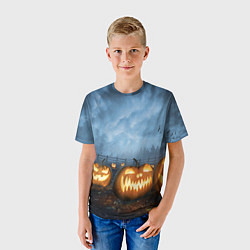 Футболка детская Костюмы для halloween, цвет: 3D-принт — фото 2
