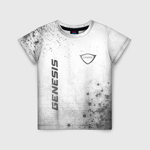 Детская футболка Genesis - white gradient вертикально / 3D-принт – фото 1